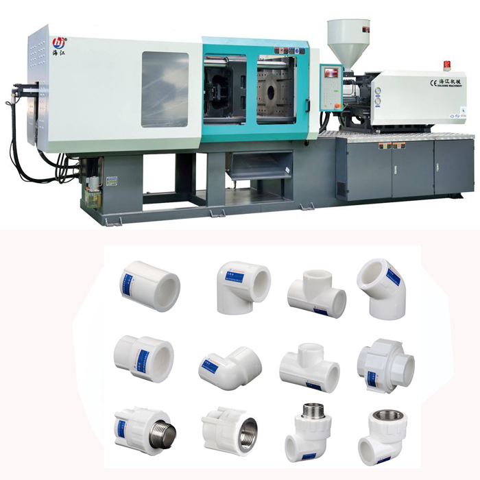 HJF780 PE pipe fittings injection molding machine